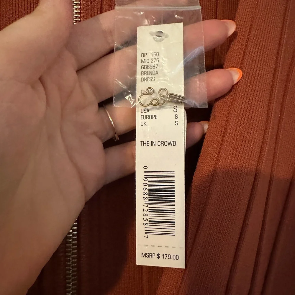 NWT Gianni Bini Brenda Dress in Cedar bandage dress Small - Picture 3 of 8